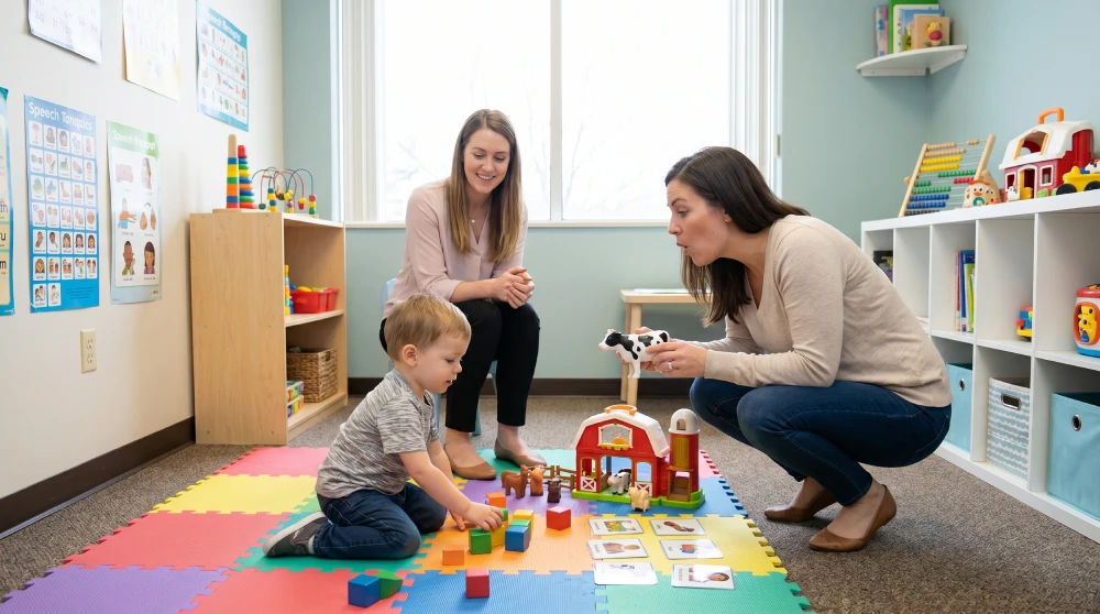 parent coaching speech therapy