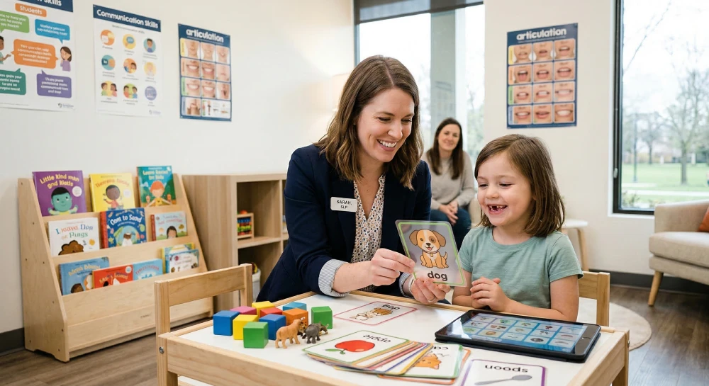 speech therapist for children