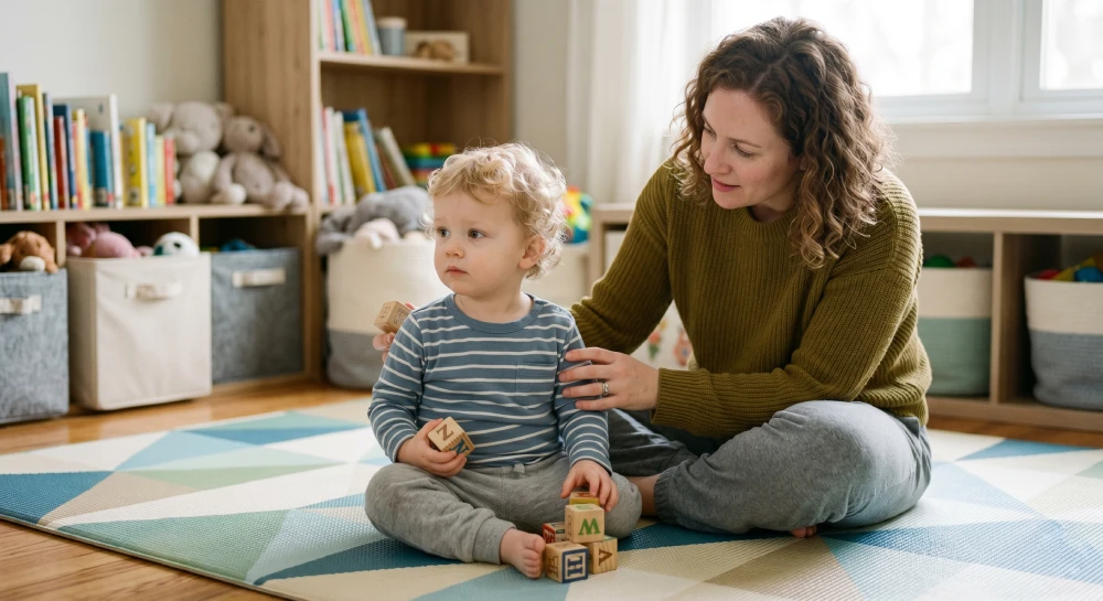 CAS speech therapy A parent looking for early signs of Childhood Apraxia of Speech in their quiet toddler.